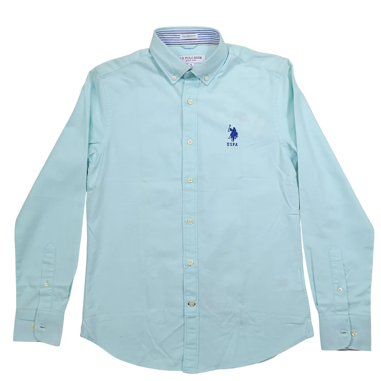 Polo USPA Woven Sky Blue Oxford Shirt