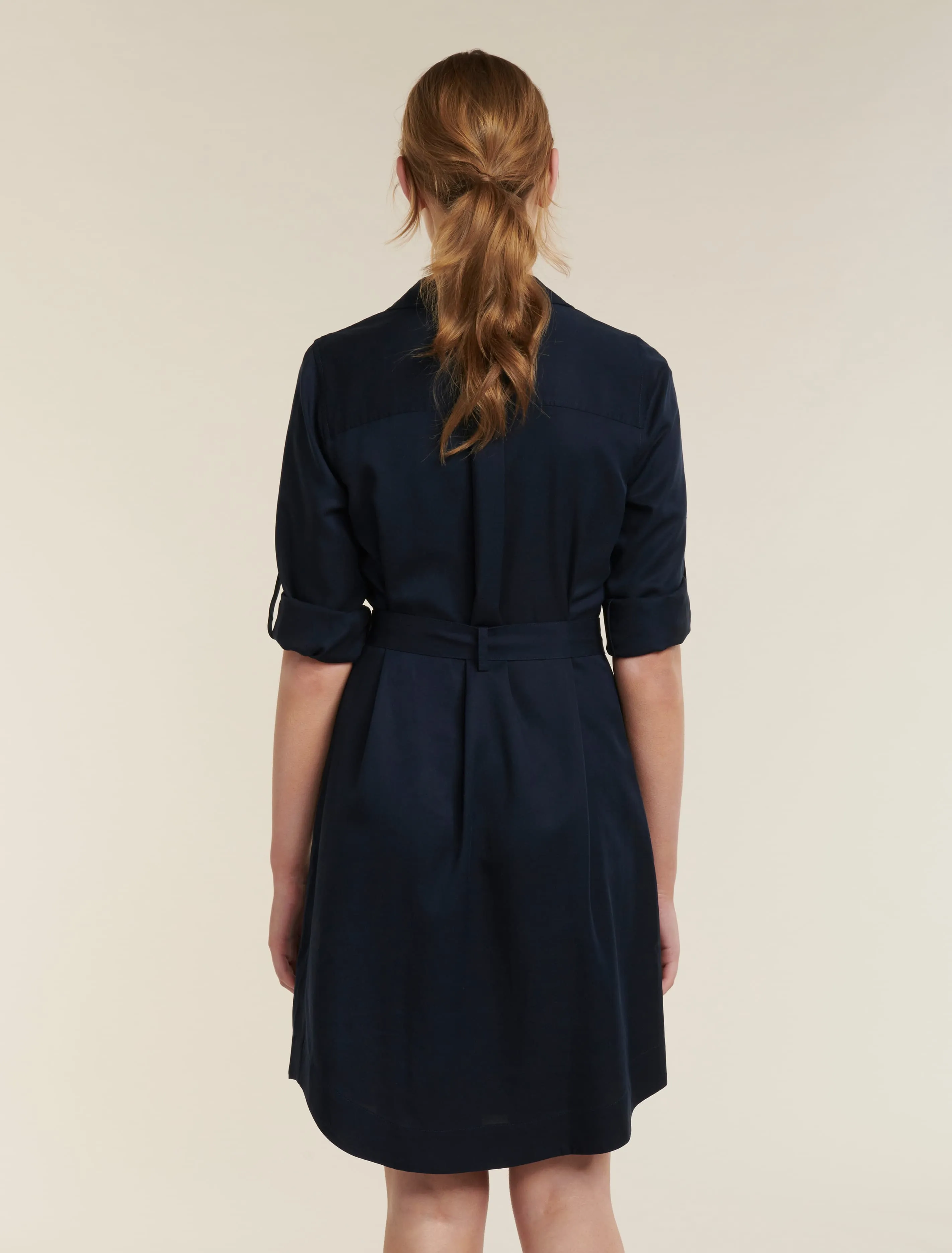 Portia Belted Shirt Dress