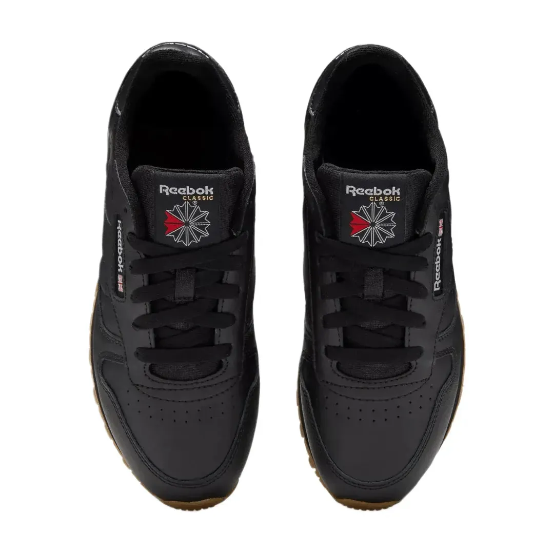 Reebok Black Leather Lifestyle Shoes