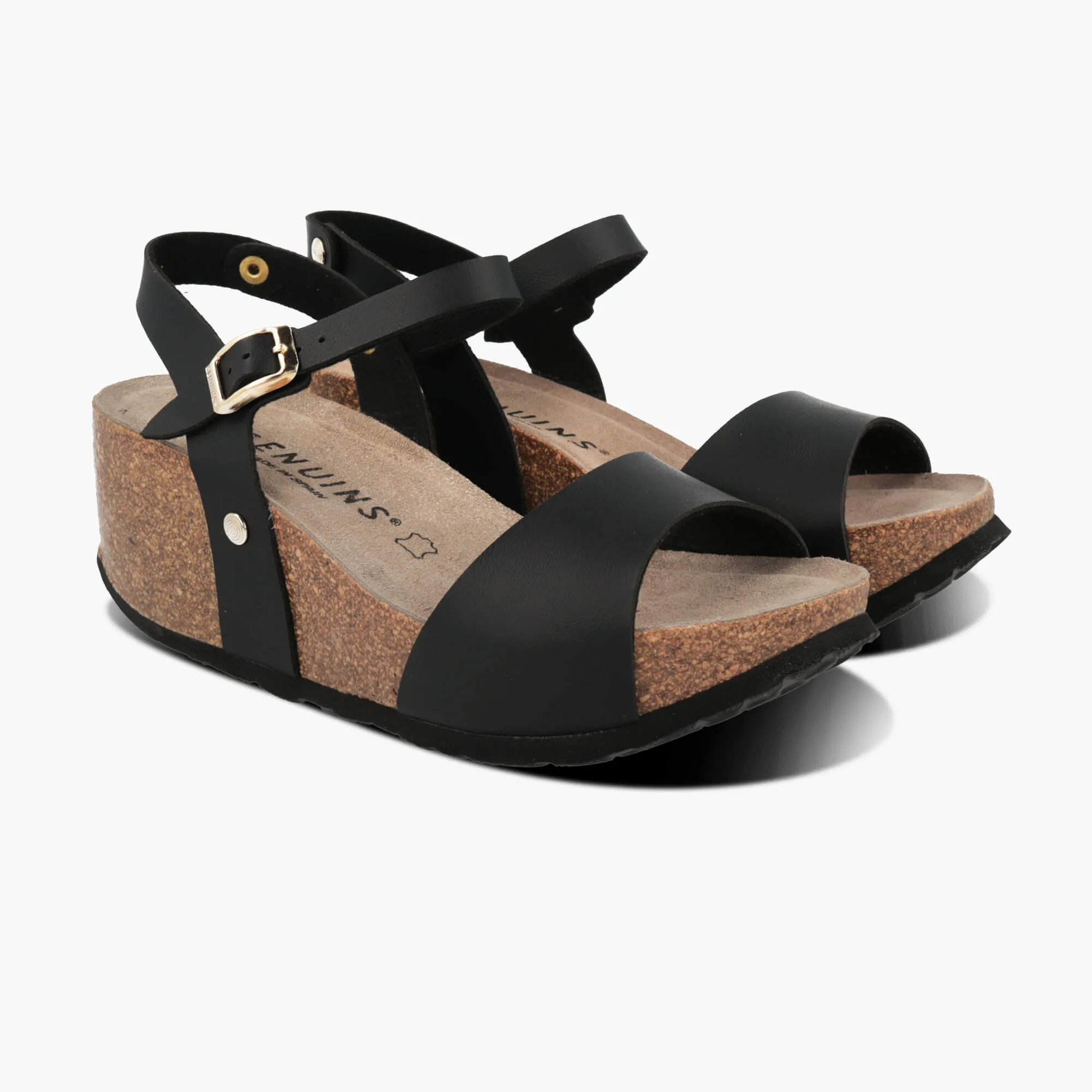 Riviera Black Sandals