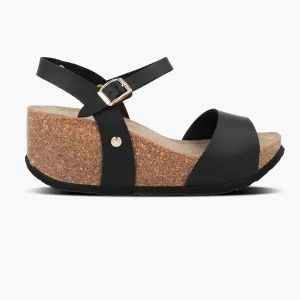 Riviera Black Sandals