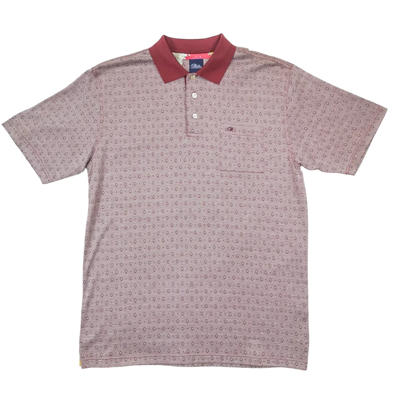 Rossini Italian Burgundy Double Mercerised Golfer