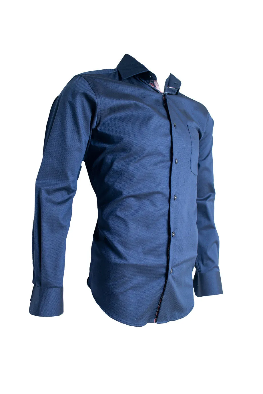 Rossini LS Saturn Blue Shirt