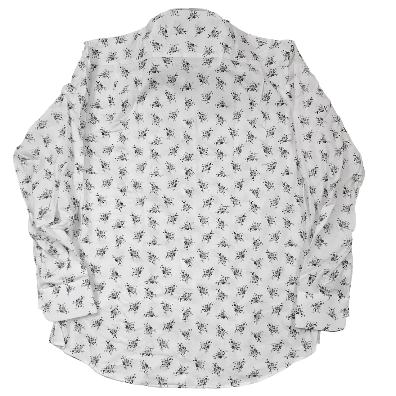 Rossini White LS Pattern Shirt