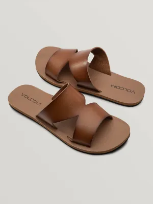 Seeing Stones Sandals - Cognac