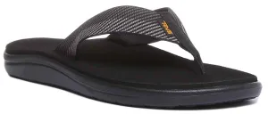 Teva Voya Flip In Black Grey For Men