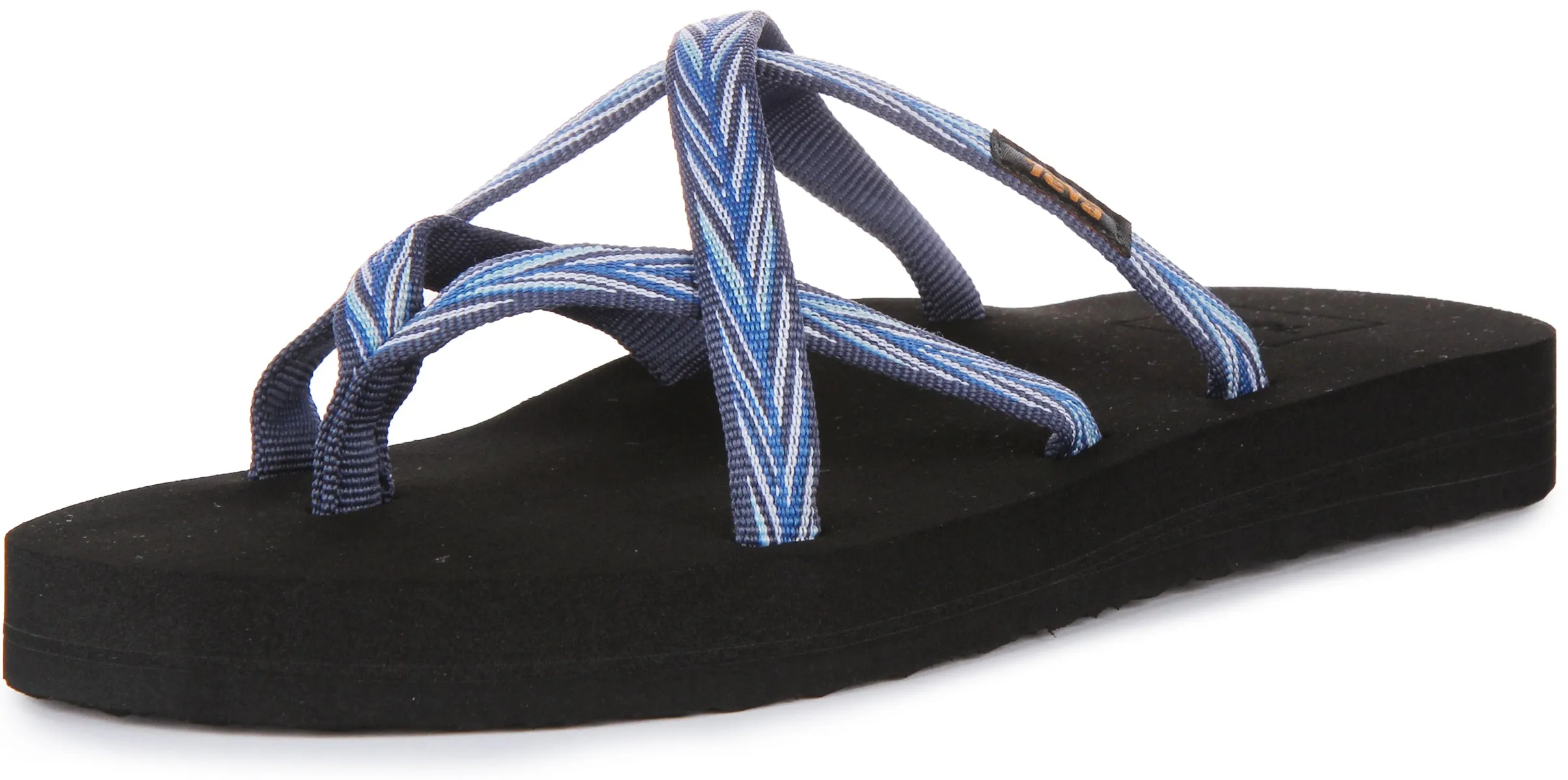 Teva W Olowahu In Blue Black For Women