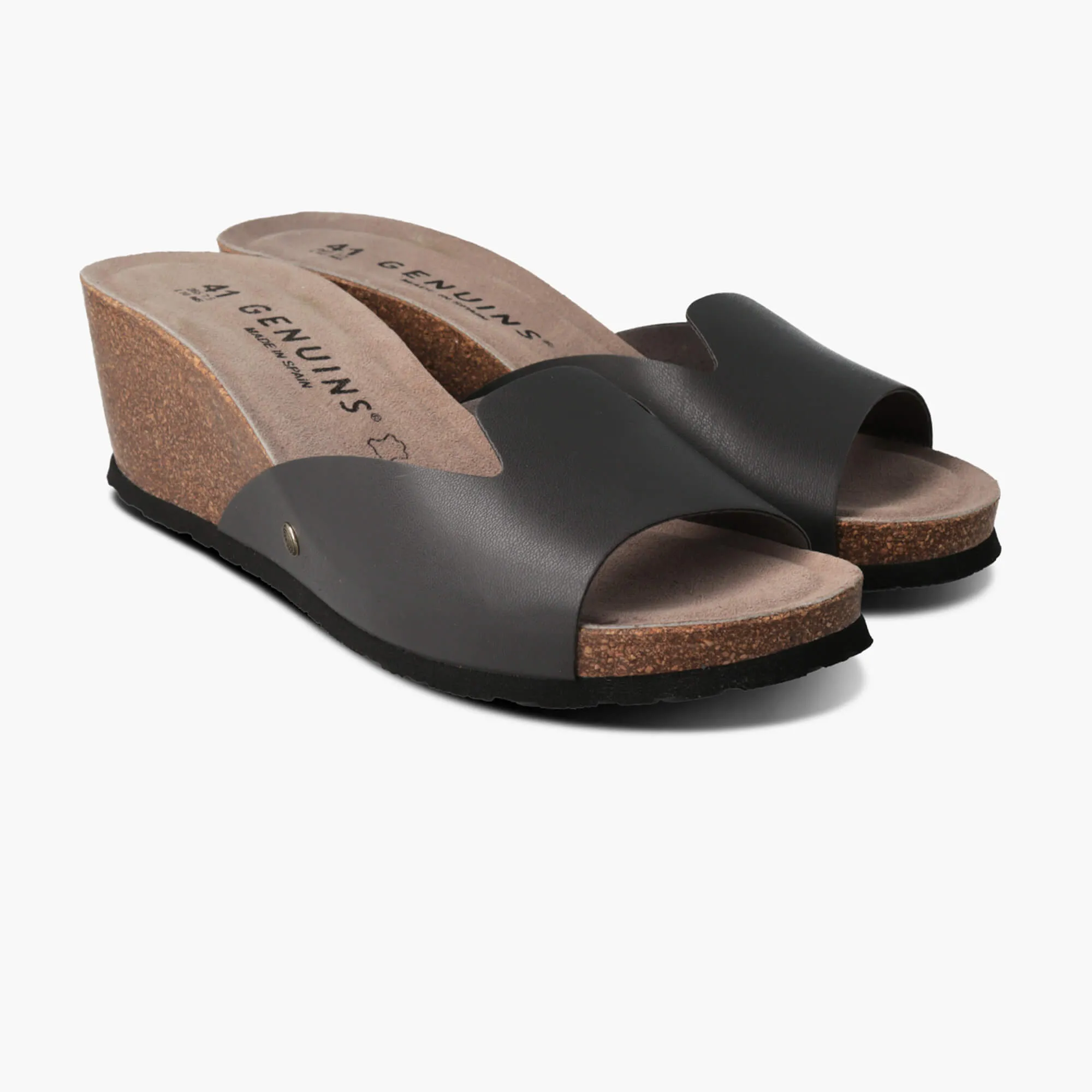 Thalia Anthracite Sandals