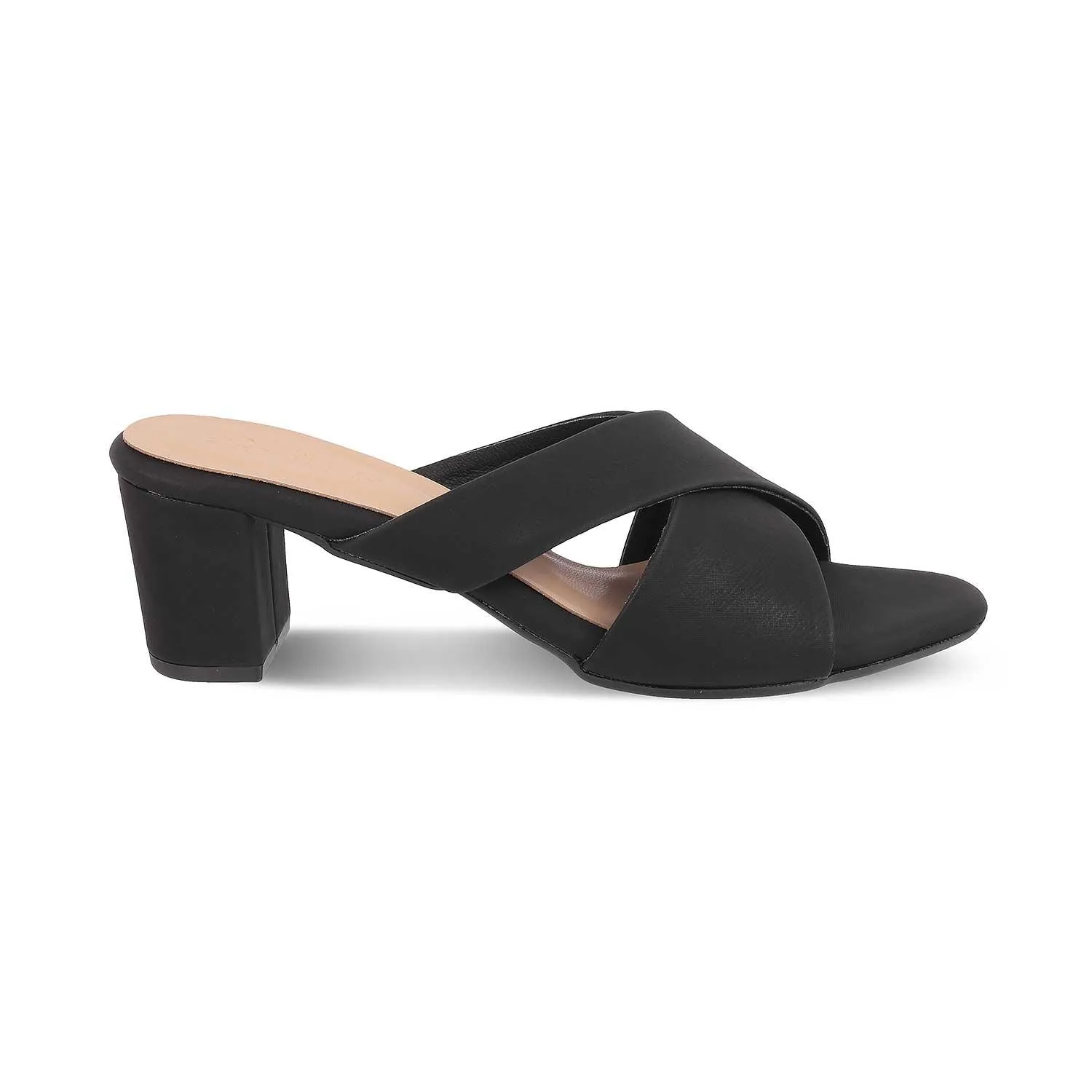 The Lisburn Black Women's Dress Block Heel Sandals Tresmode