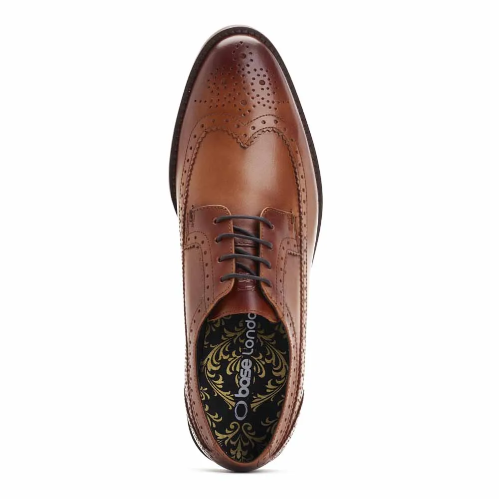 Twain Washed Brogue Shoes