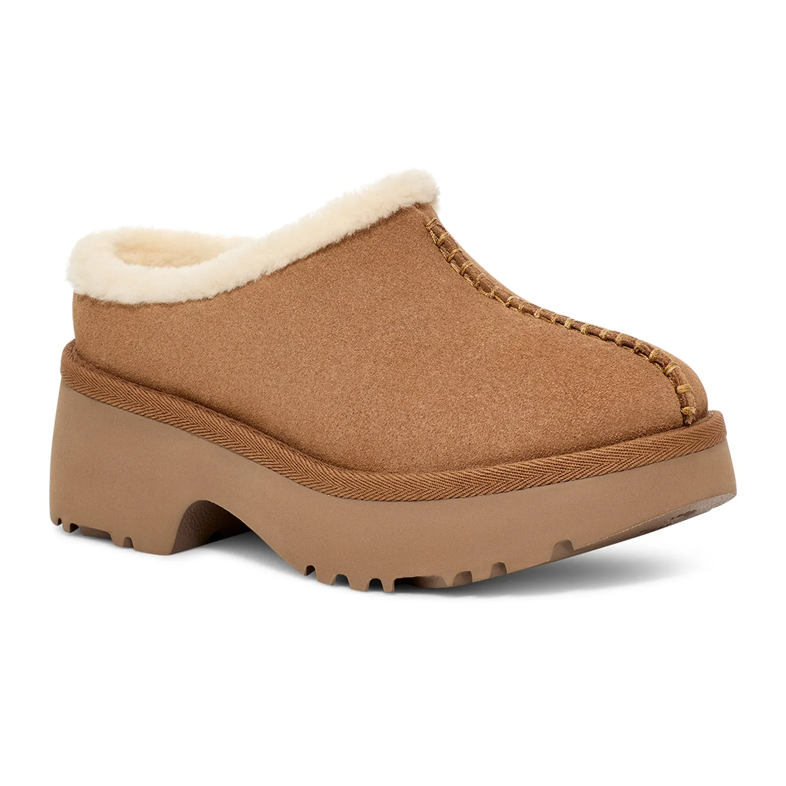 UGG® New Heights Cozy Clog (Women) - Chestnut