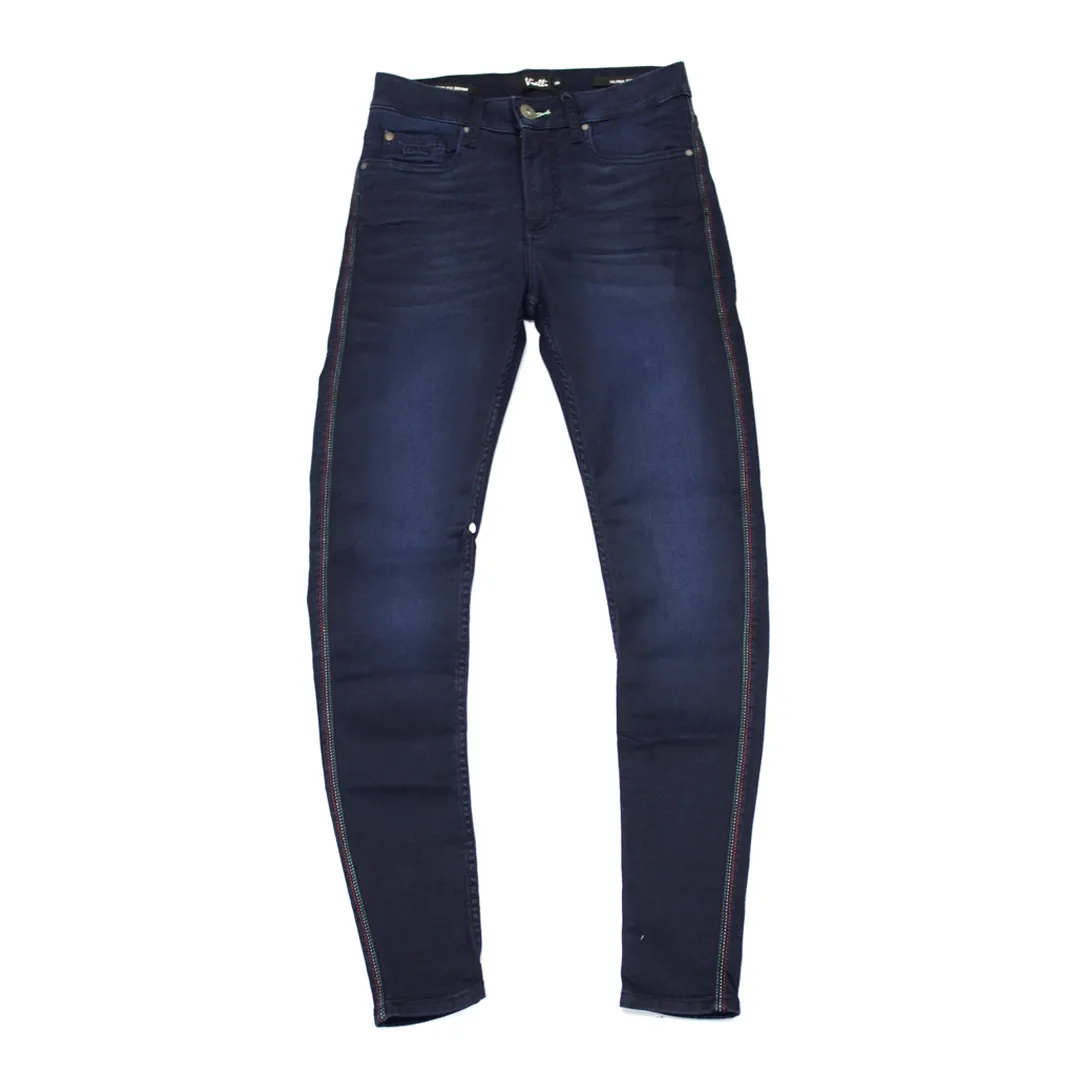 Vialli Bearie Navy Flex Ultra Fit Jeans