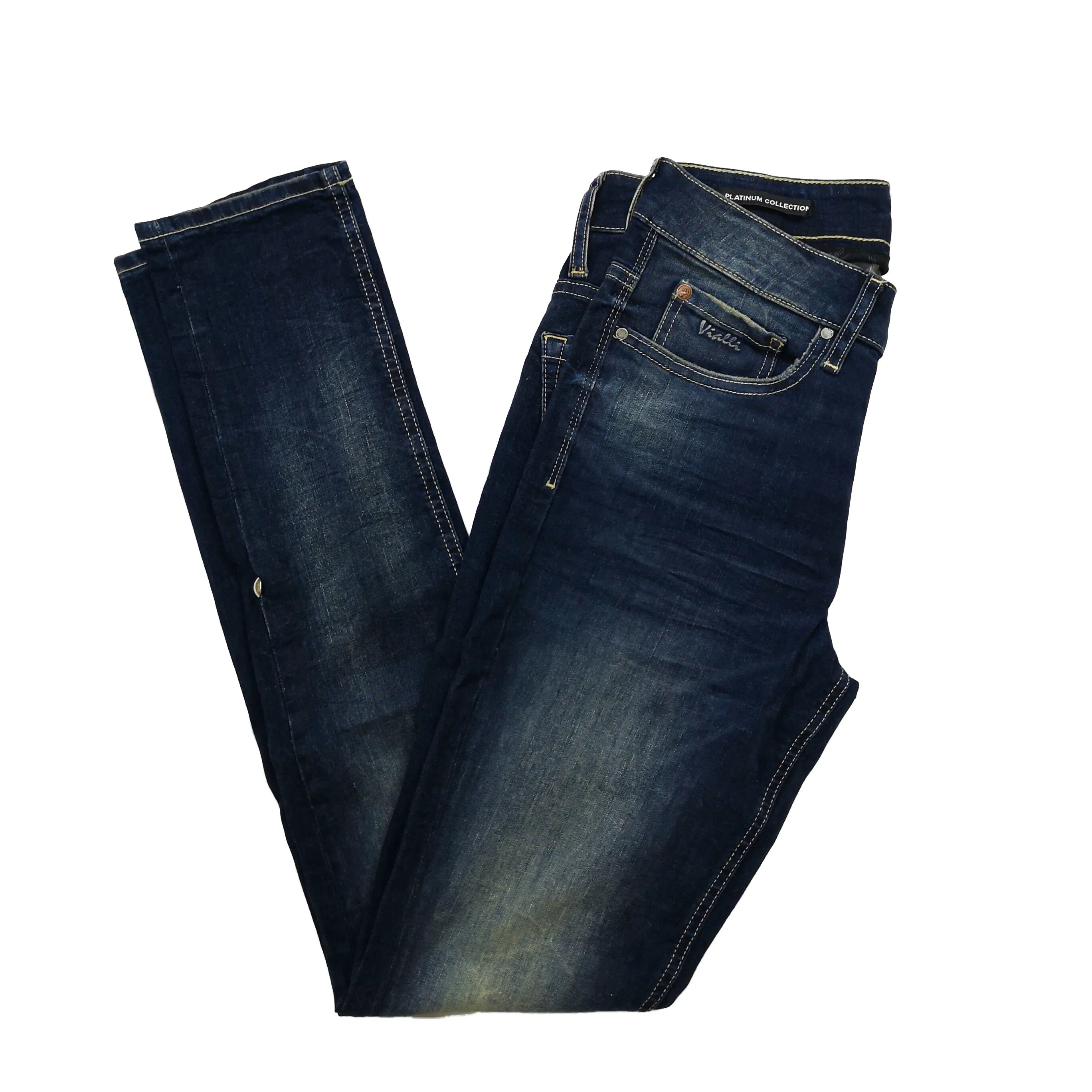 Vialli Iclipso Denim Blue Skinny Jeans