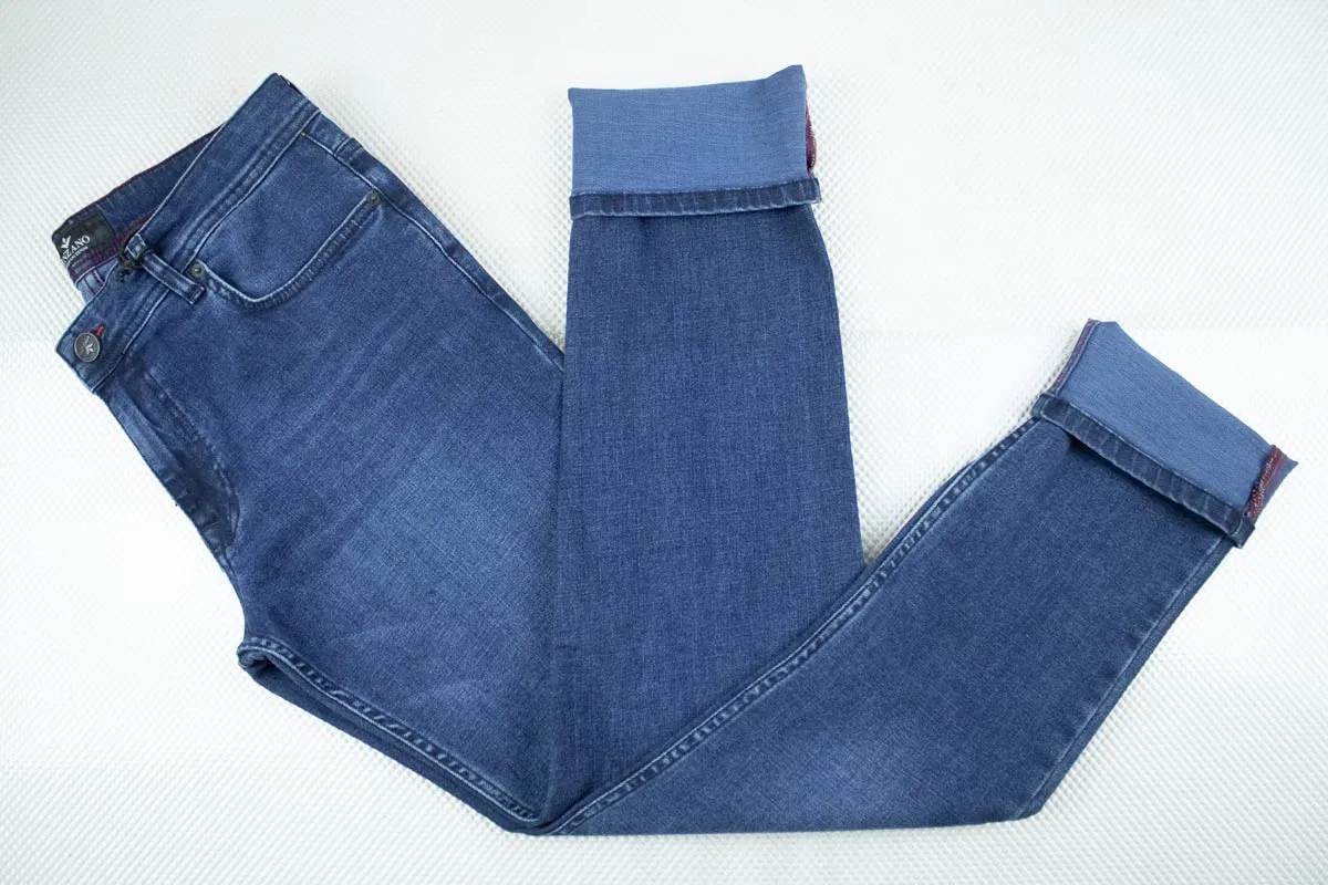 Vinzano Premium Denim Slim Fit Blue Jeans