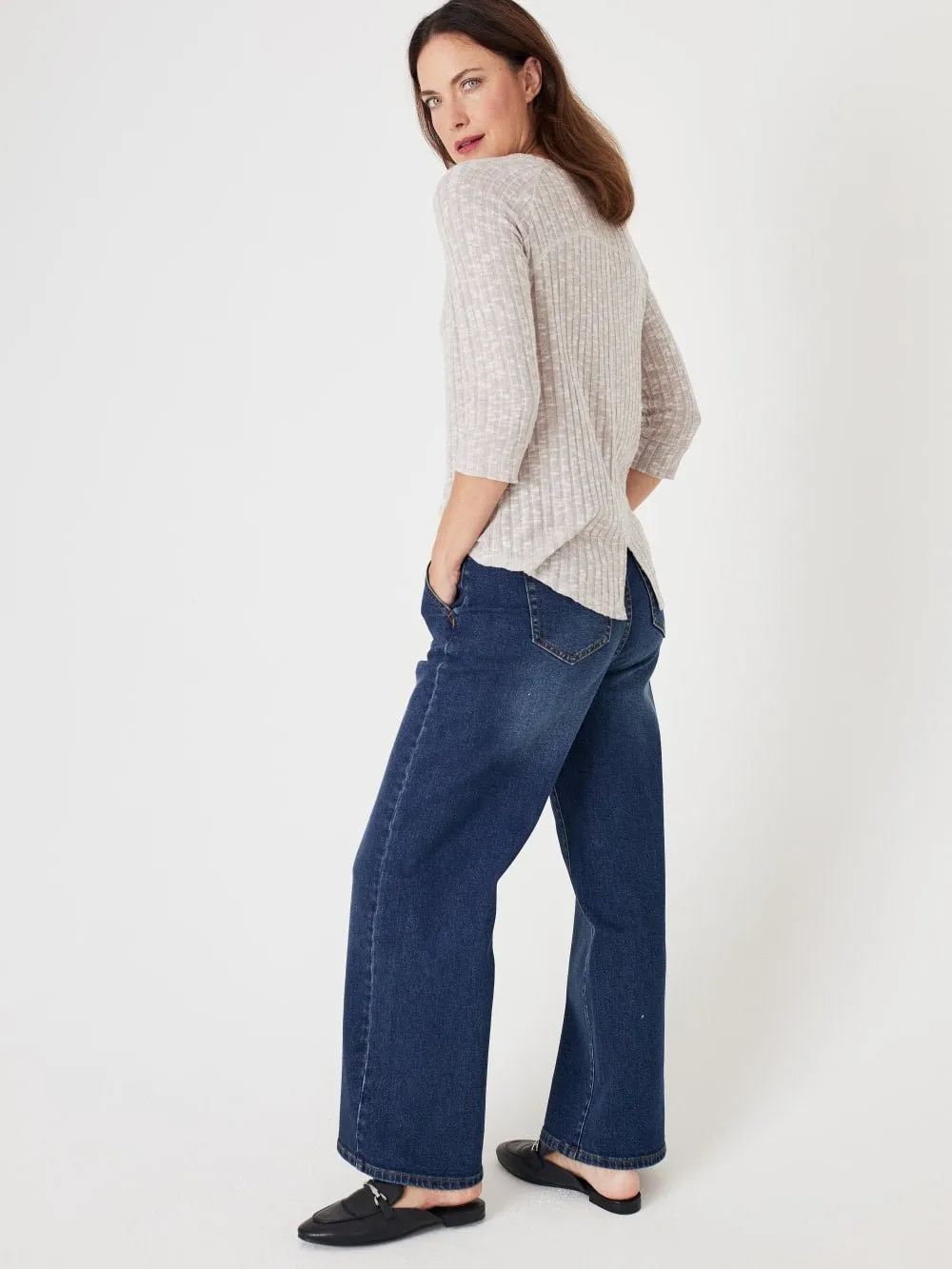 Westport Signature High Waist Loose Fit Skater Jeans