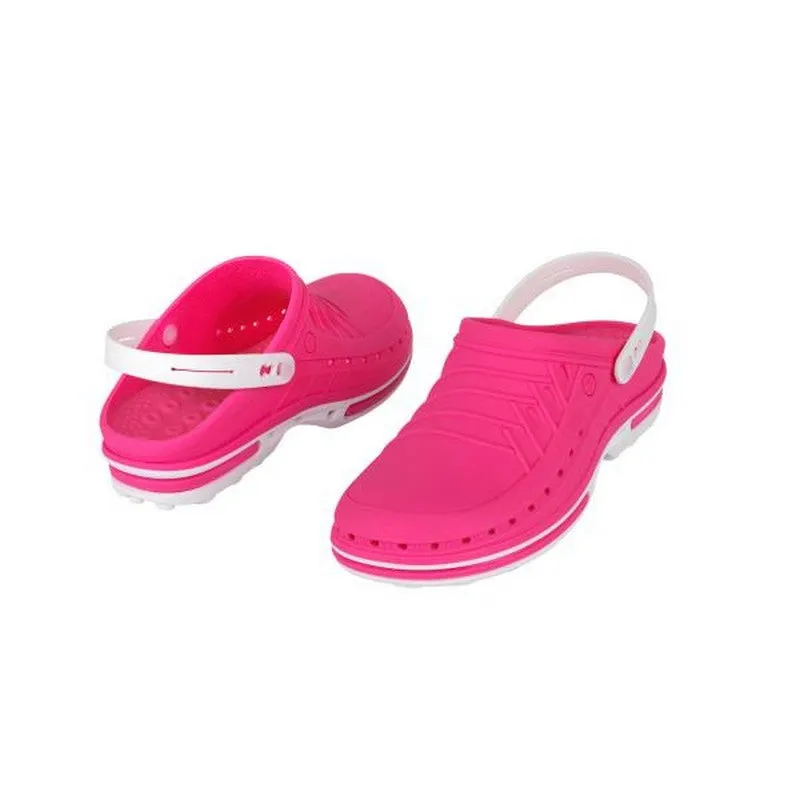 Wock Clog Pink Slip On