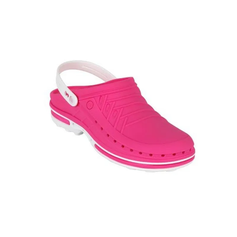 Wock Clog Pink Slip On