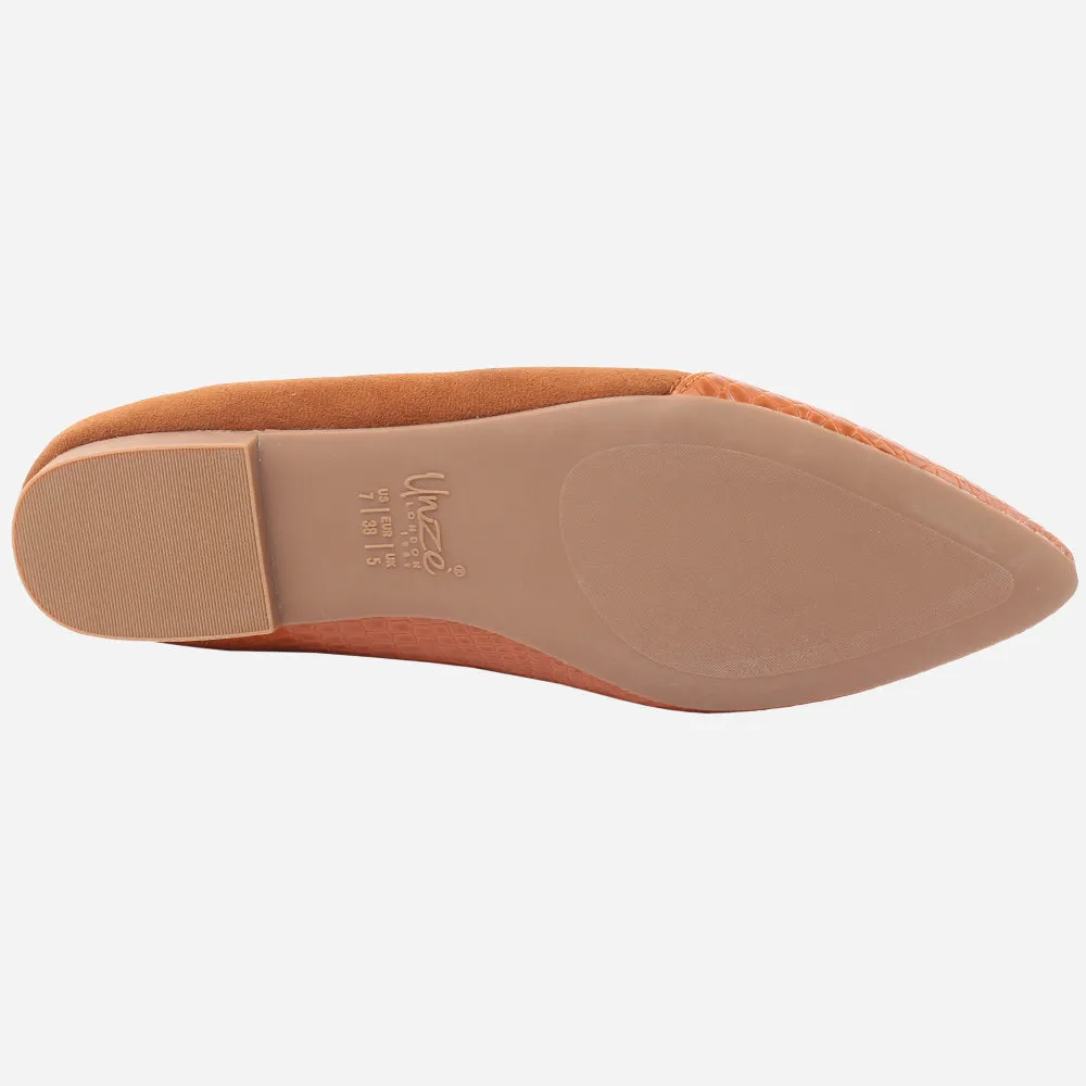 Women "ALIS" Pointed-Toe Ballet Flat