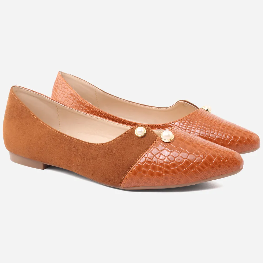 Women "ALIS" Pointed-Toe Ballet Flat