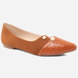 Women "ALIS" Pointed-Toe Ballet Flat