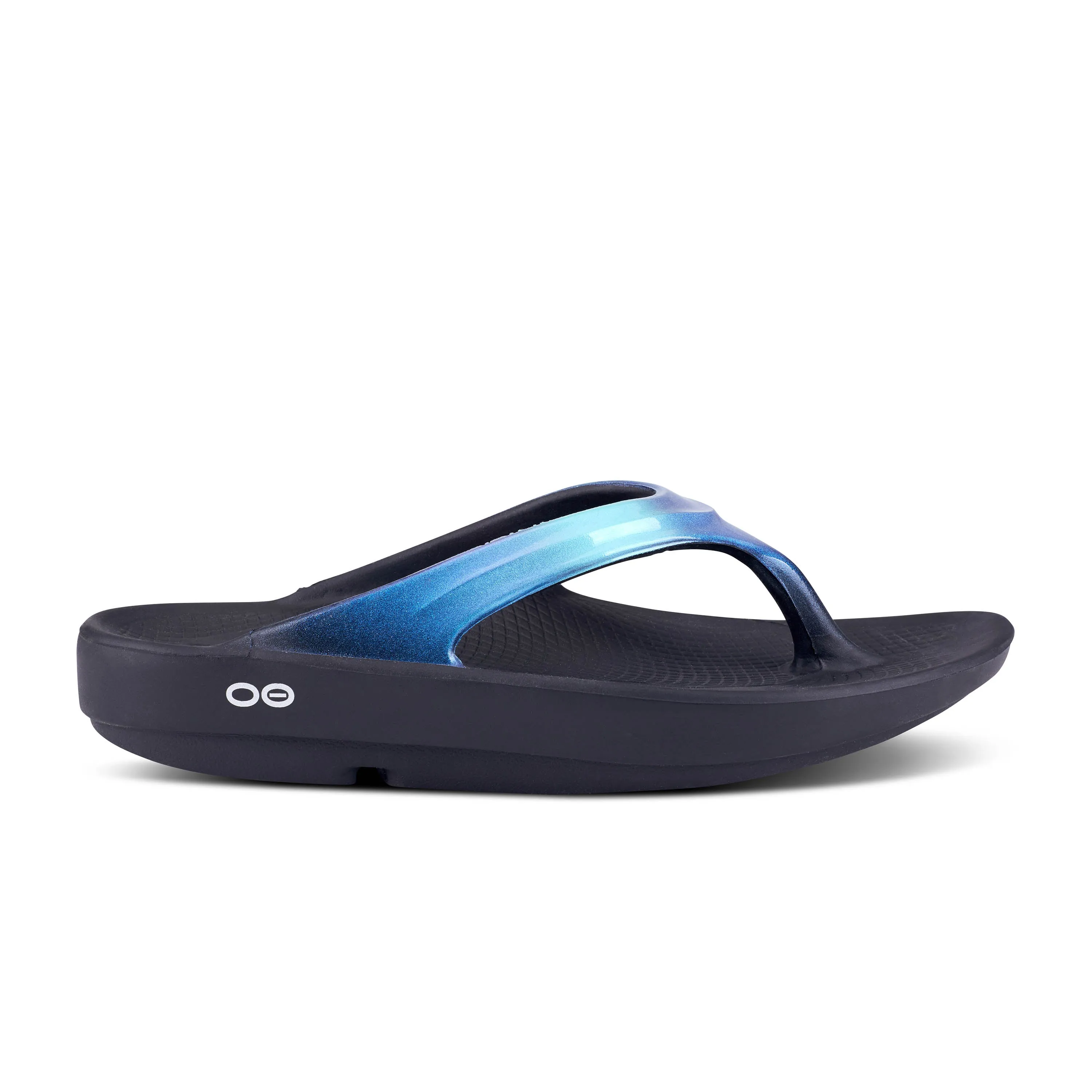 Women's Oofos OOlala Luxe Sandal Color: Atlantis