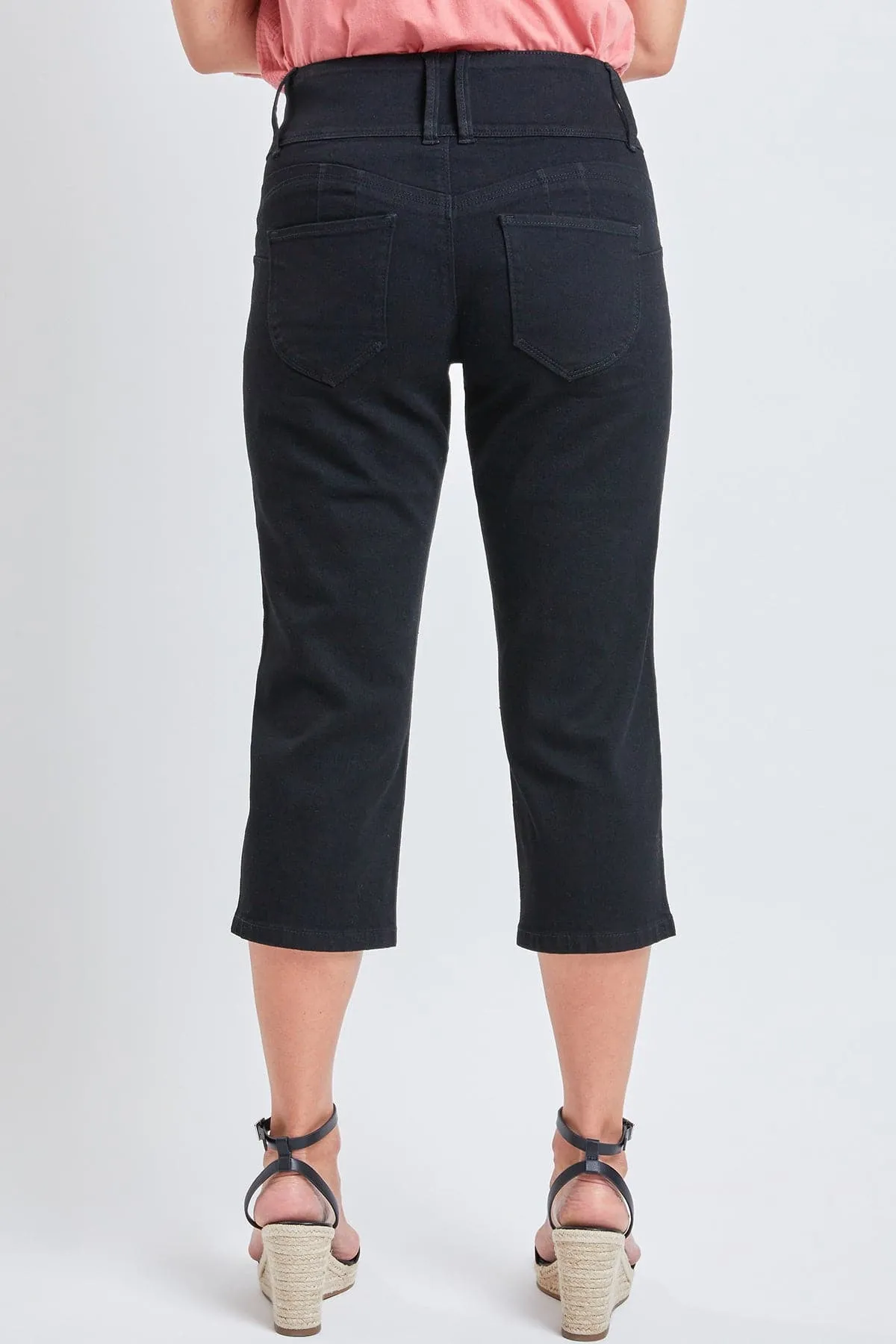 Women's WannaBettaButt 3-Button Capri Sustainable