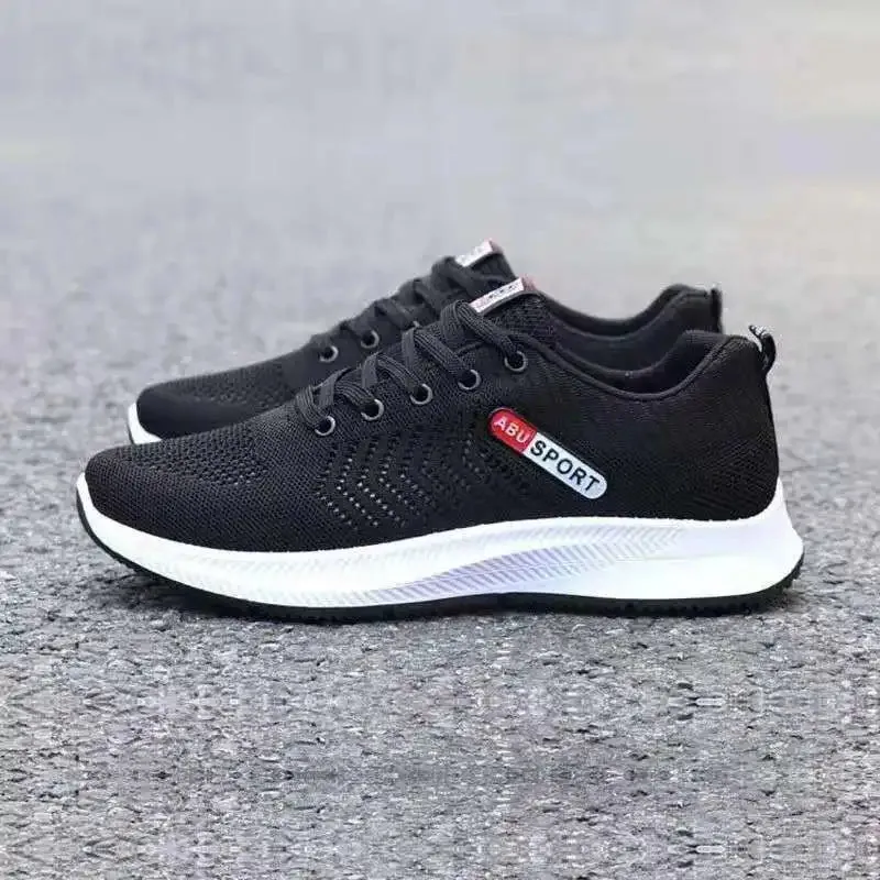 YATAI 2024New casual sneakers men's summer breathable mesh shoes versatile Korean fashion shoes ultra-light running shoes