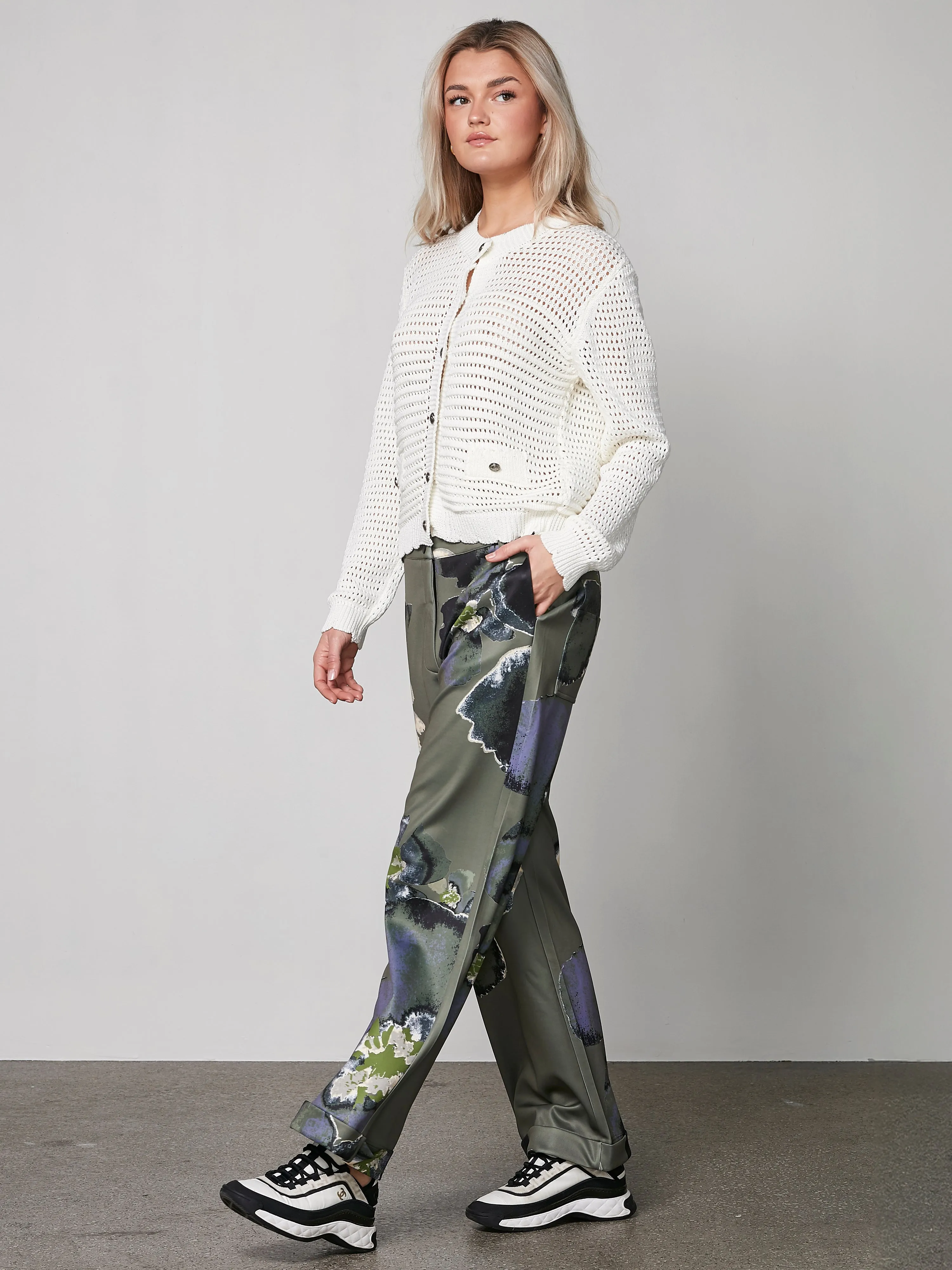 YOKO trousers - Olive Mix